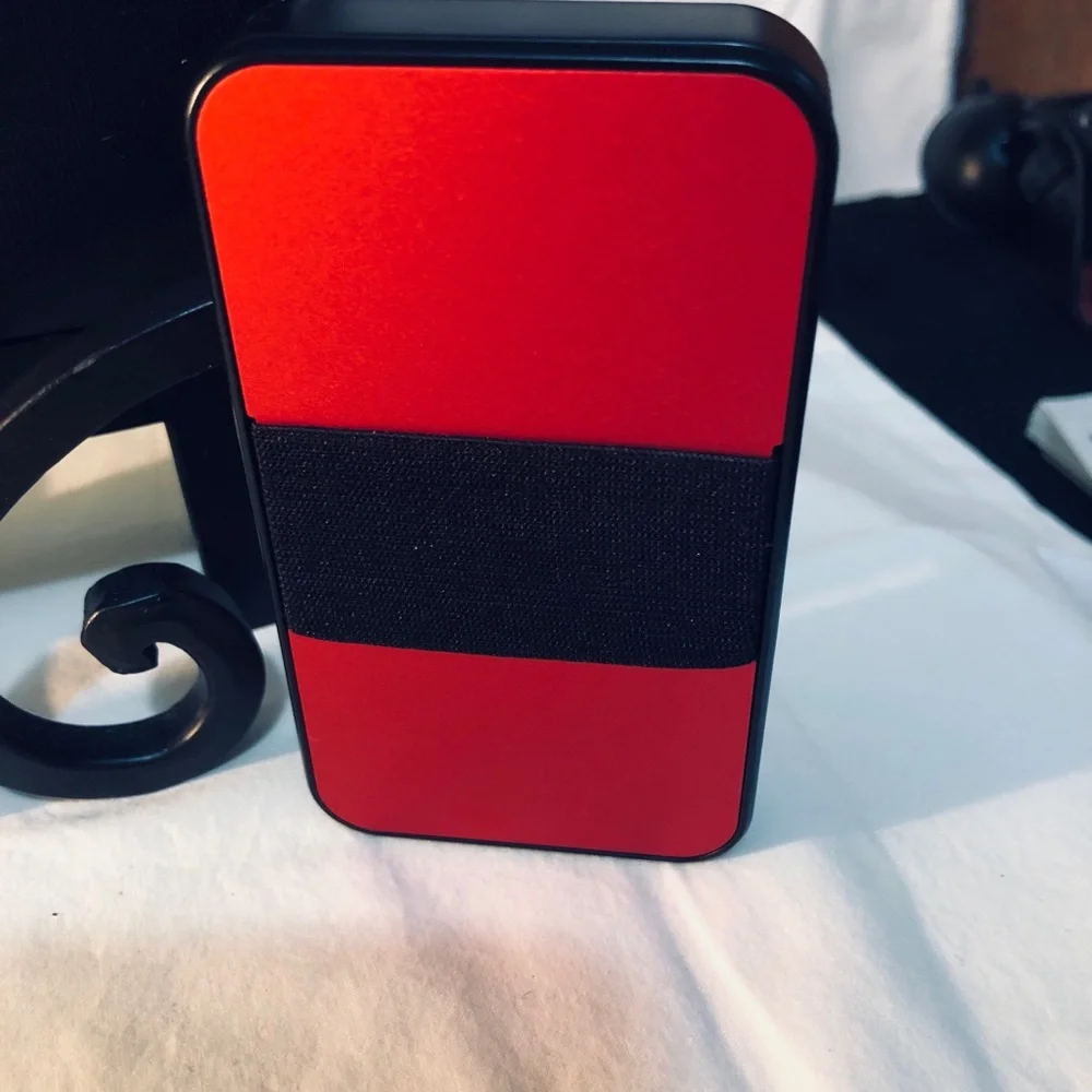 Shype Red Money Clip Card Holder